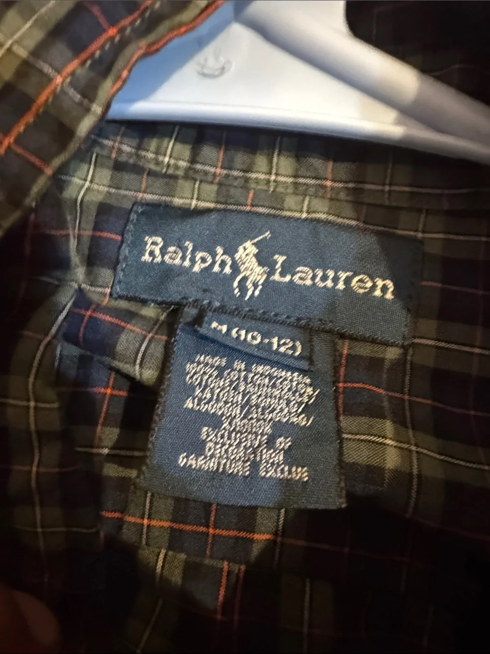 Ralph Lauren classic button